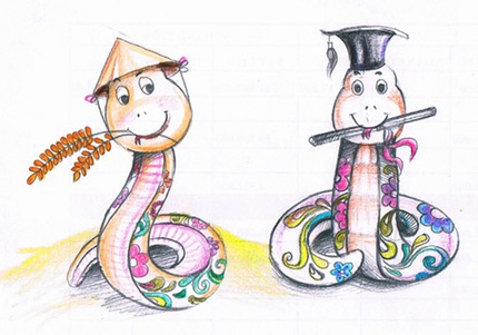 L&agrave;m đường hoa xu&acirc;n 17 tỷ đồng biểu tượng rắn 10