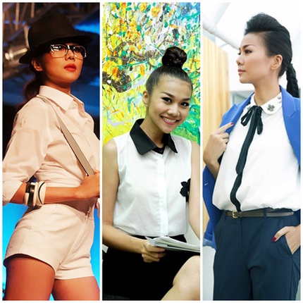 Top 10 sao Việt diện sơ mi đẹp nhất 2