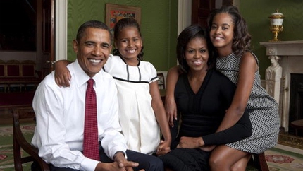 2 cô con gái nhà Obama sống như thế nào? 1