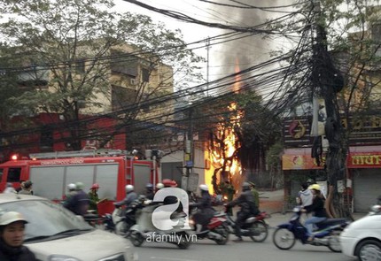 H&agrave; Nội: Nổ lớn ở phố Th&aacute;i H&agrave; 2