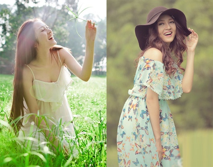 Diện đồ xinh như 'c&ocirc;ng ch&uacute;a' Bảo Anh 9
