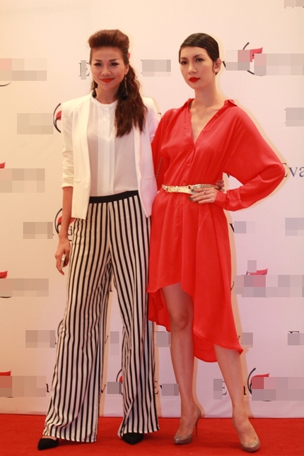 Áo kẻ Zara làm "điêu đứng" chân dài Việt 13